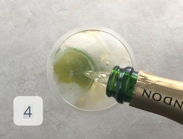 Add the Prosecco