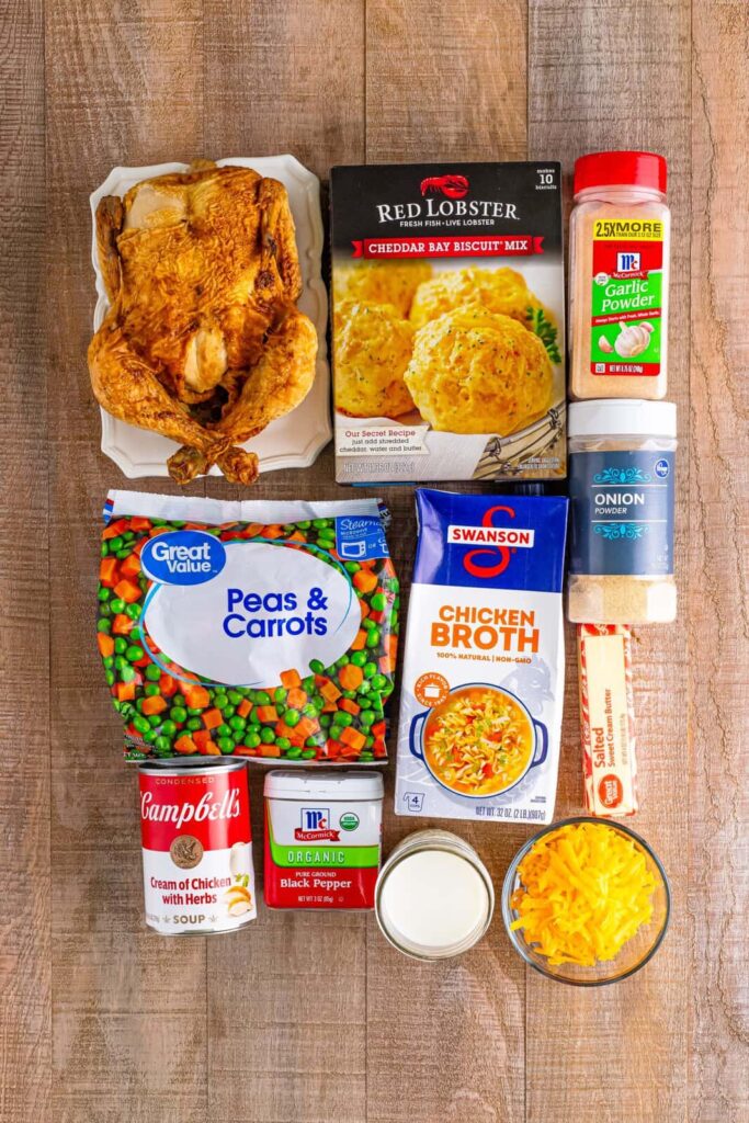 Chicken Cobbler Ingredients