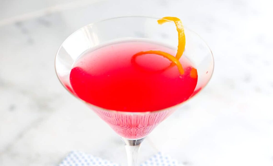 Cosmopolitan Cocktail Recipe - Mostly About Food