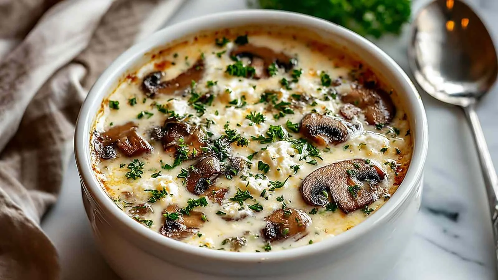 Cottage Cheese Mushroom Soup Recipe