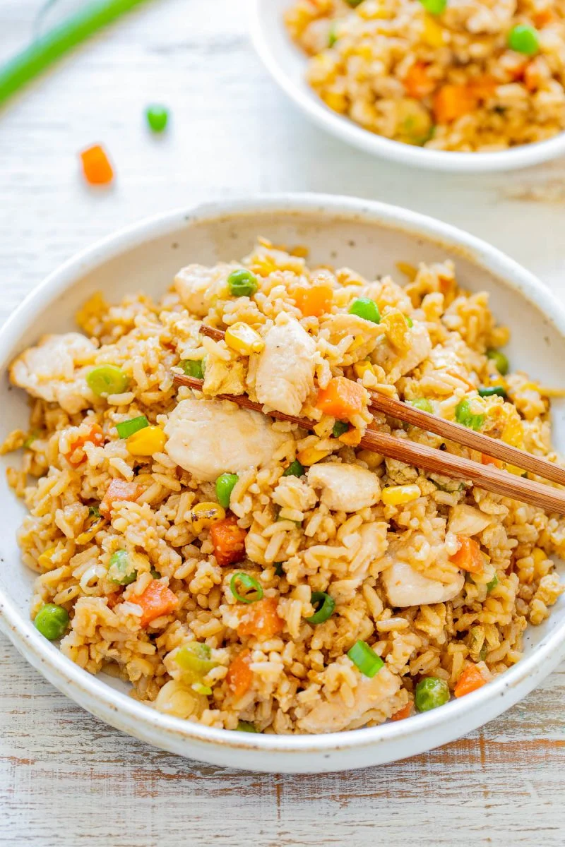 Easy Chicken Fried Rice Recipe 2