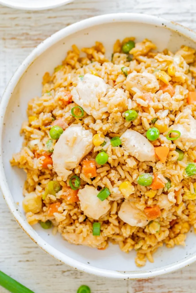 Easy Chicken Fried Rice Recipe 4