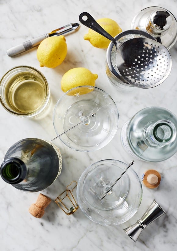 French 75 Cocktail Ingredients