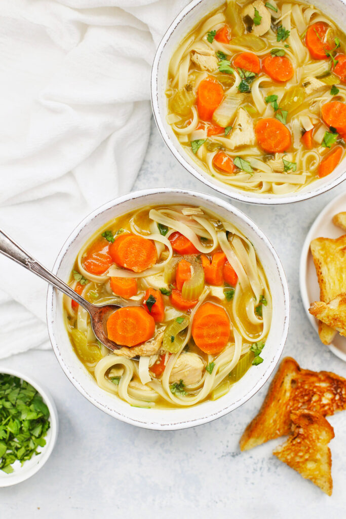 Ginger Chicken Noodle Soup Recipe