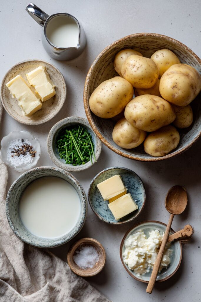 Gordon Ramsay's Mashed Potatoes Ingredients
