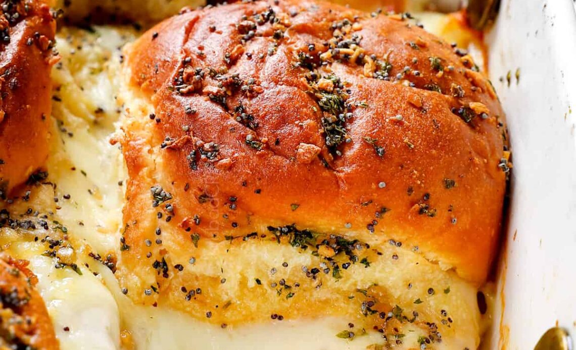 Ham and Cheese Sliders on Hawaiian Rolls Recipe