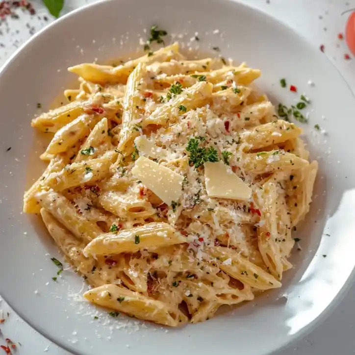 The Best One Pot Creamy Garlic Pasta Recipe