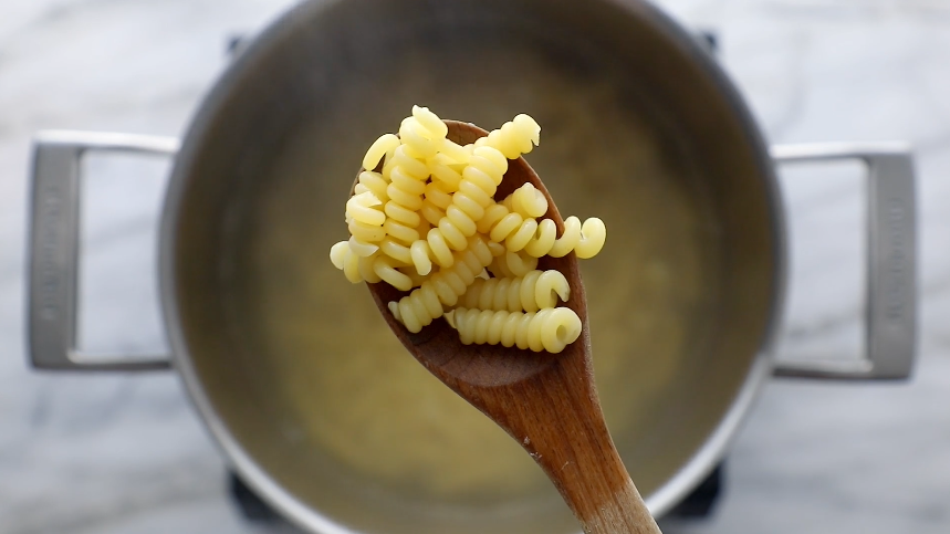 Cook the pasta according to package directions