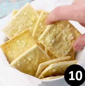 let cool as they crisp up as they cool