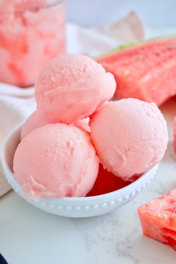 2-Ingredient Watermelon Sorbet Recipe