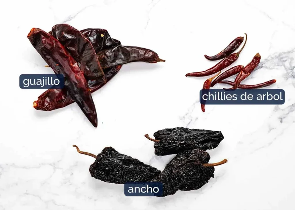 Birria Tacos Chillies