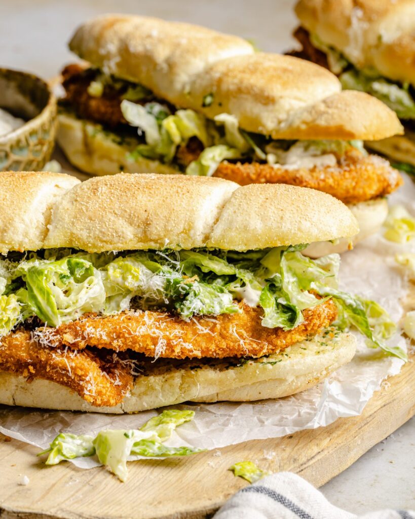 Chicken Caesar Sandwiches Recipe 2