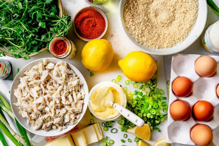 Crab Cake Ingredients