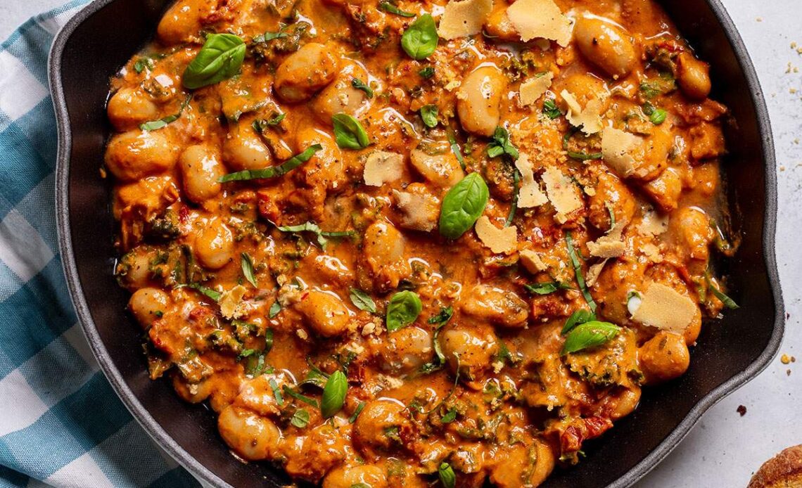 Creamy Tuscan Marry Me Butter Beans Recipe