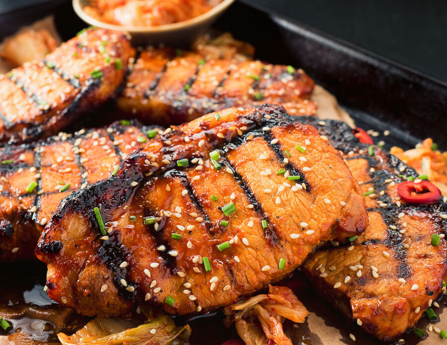 Easy Korean Pork Chops Recipe