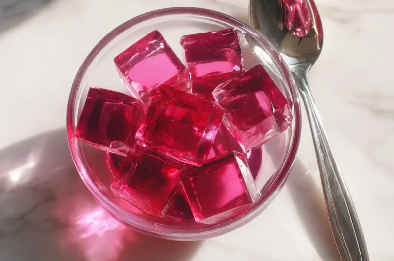 Eat with a spoon or cut into cubes