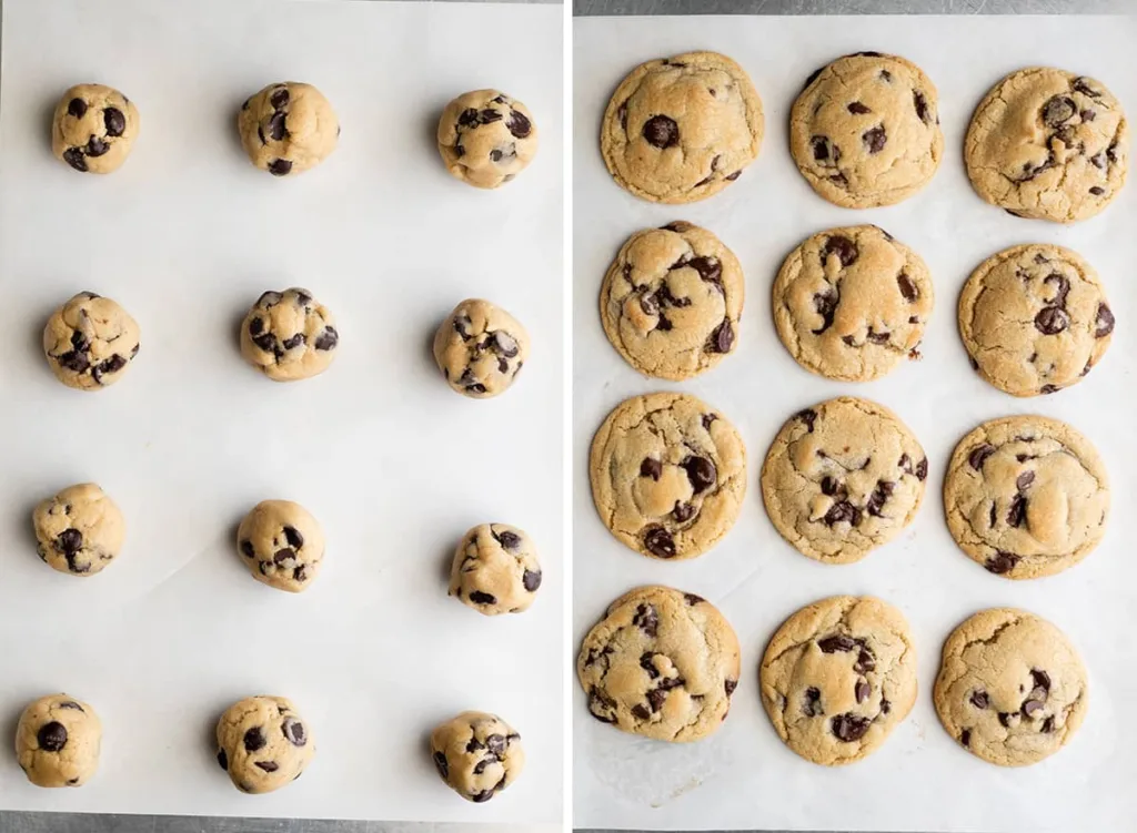 Let the cookies sit on the baking sheet for 5 minutes before transferring to a cooling rack