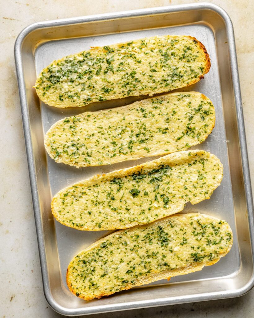 Make Garlic Butter Bread