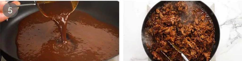 Place 1 cup of braising liquid into a skillet over medium-high heat