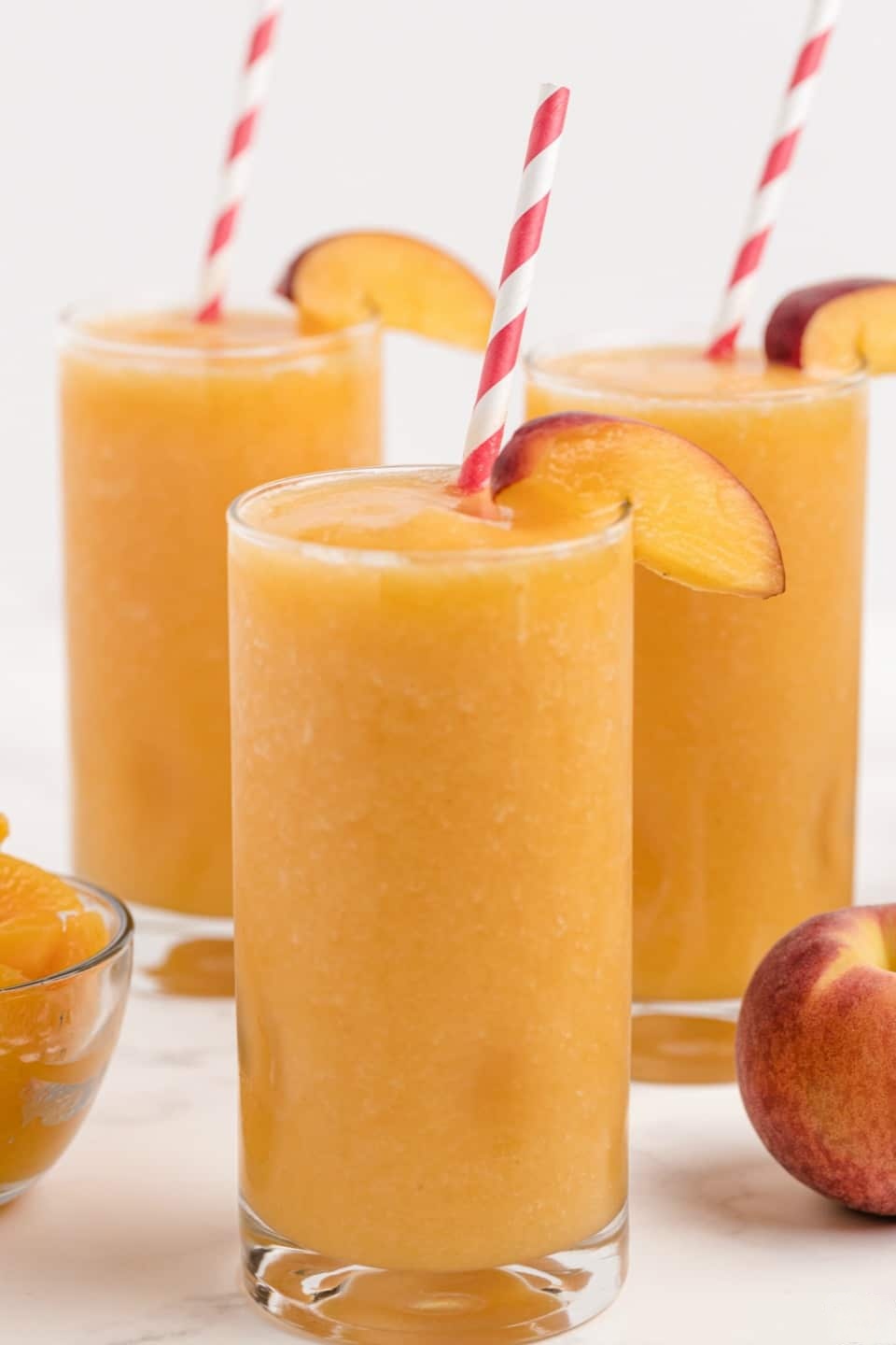 Pour into glasses and serve immediately