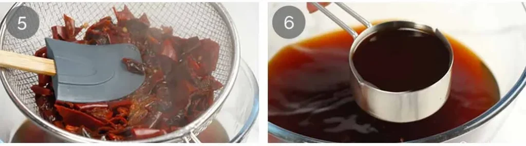 drain the remaining water