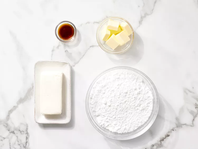 Basic Cream Cheese Frosting Ingredients