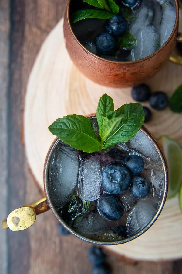 Blueberry Moscow Mule Recipe 2