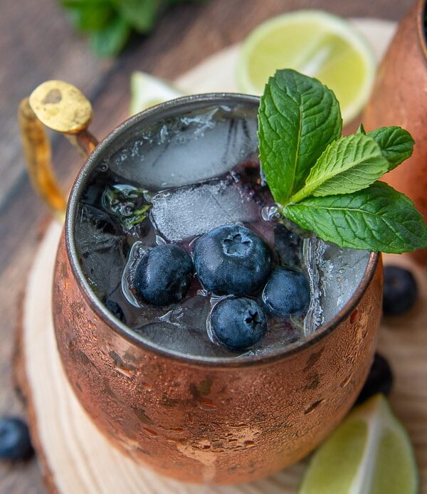 Blueberry Moscow Mule Recipe