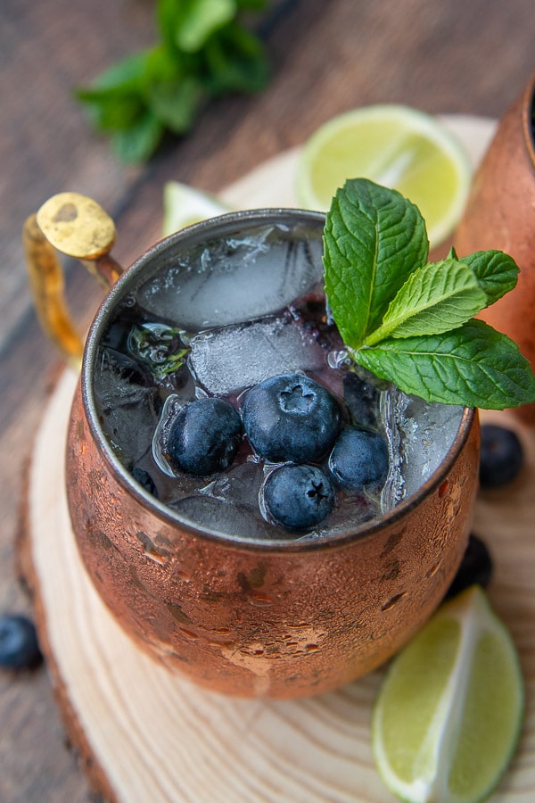Blueberry Moscow Mule Recipe