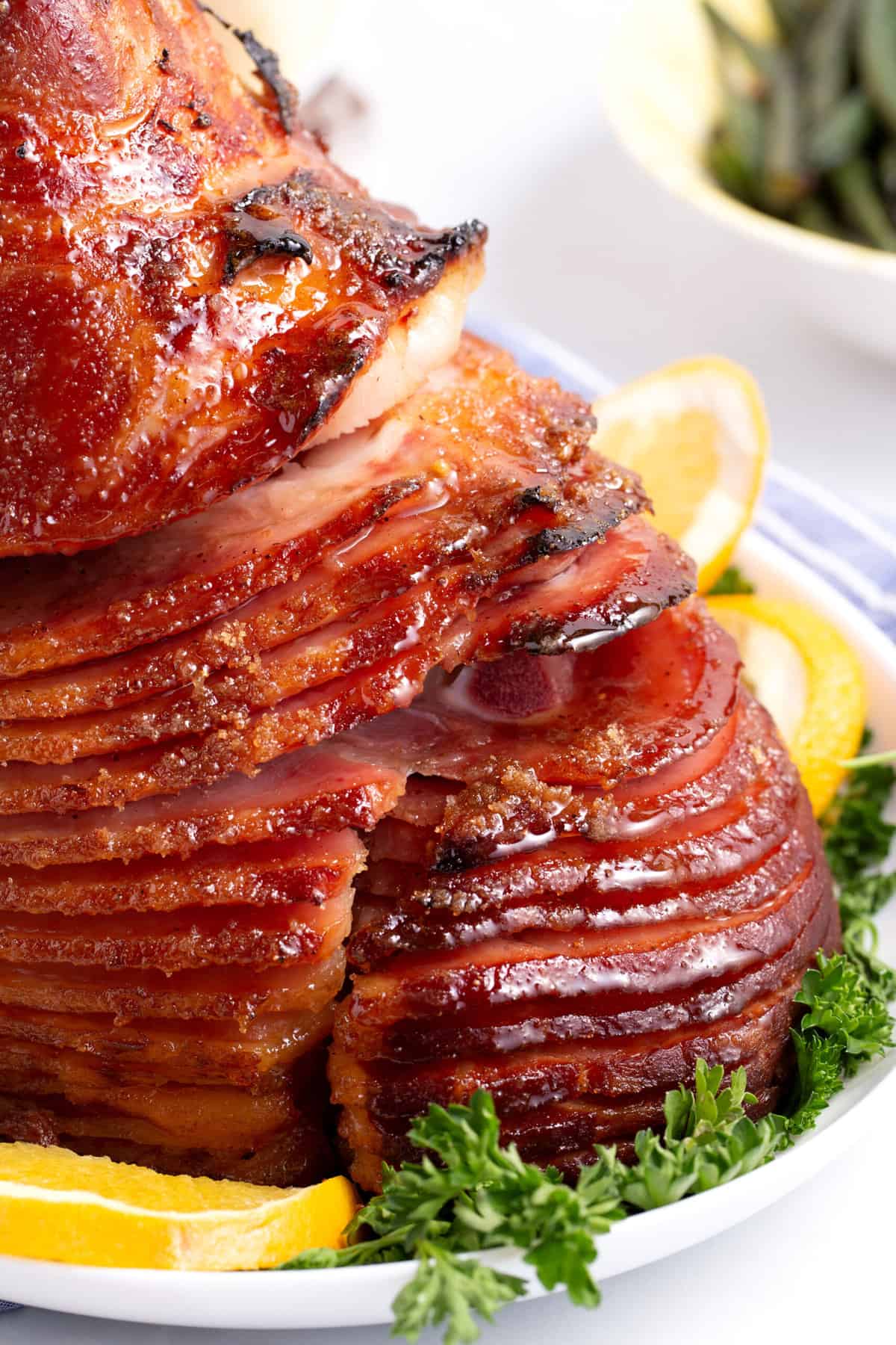 Brown Sugar Honey Glazed Ham Recipe