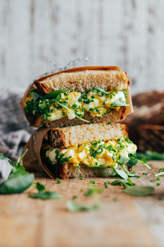 Classic Egg Salad Sandwich Recipe