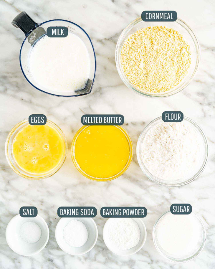 Cornbread Ingredients