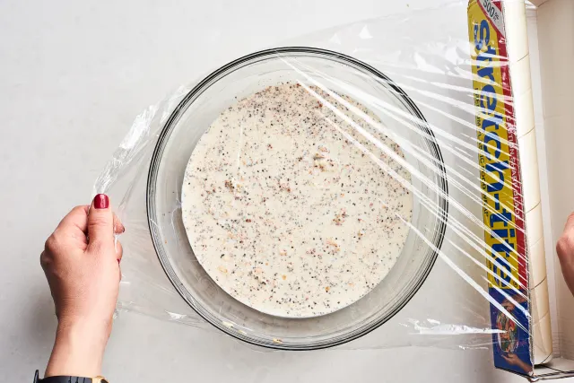 Divide the mixture into individual jars or containers if you prefer single servings, or keep it in one covered bowl