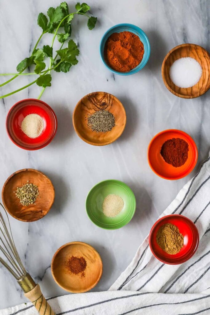 Homemade Taco Seasoning Ingredients