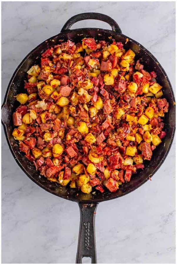 Let it cook undisturbed until a crisp crust forms on the bottom