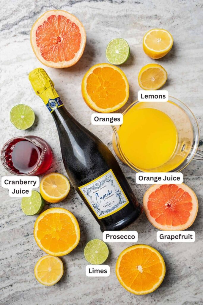 Mimosa Ingredients