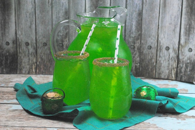 Non Alcoholic St. Patrick’s Day Punch for Kids