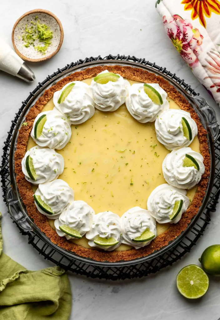 Once cooled, cover and refrigerate for at least an hour or until fully chilled and firm. Garnish as desired before serving