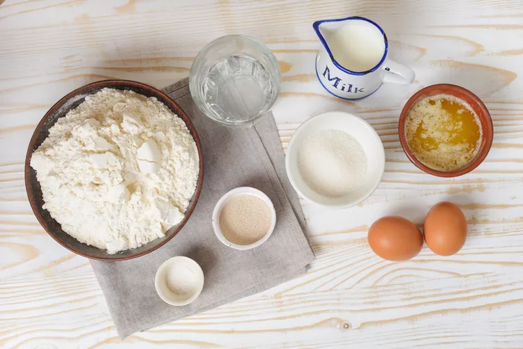 Parker House Rolls Ingredients