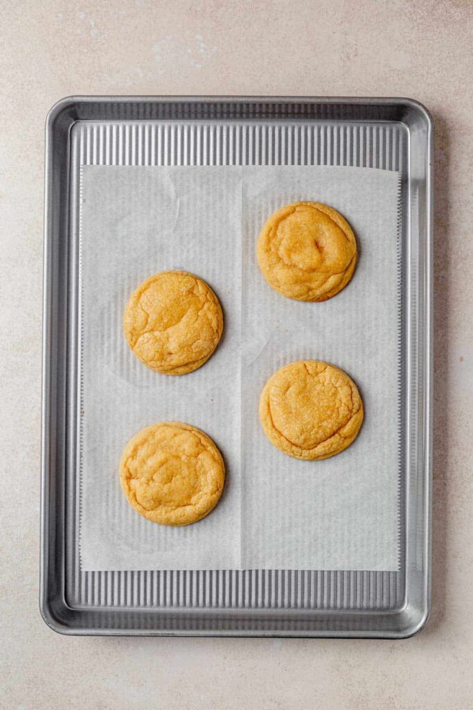 Place cookies 2 inches apart on baking sheets. Bake for 11–13 minutes until tops are set and edges lightly golden. Cool on pan 5 minutes, then transfer to a rack