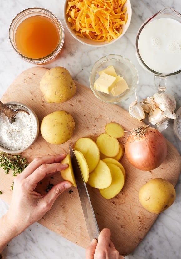 Scalloped Potatoes Ingredients