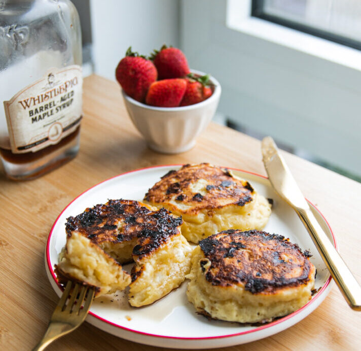 Sheinelle's Cottage Cheese Pancakes
