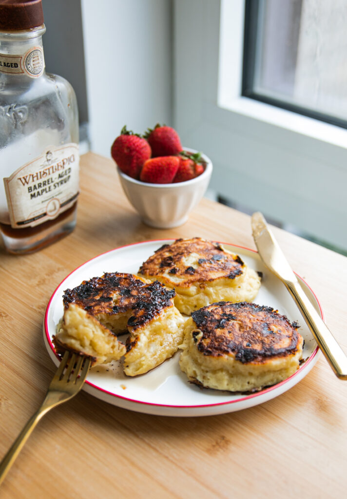 Sheinelle's Cottage Cheese Pancakes