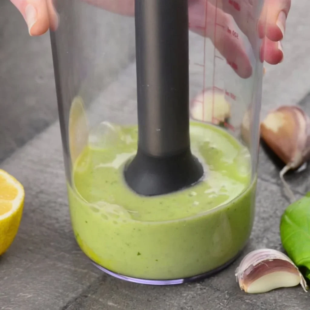 Stop the processor, scrape down the sides, and blend again briefly to ensure everything is fully incorporated