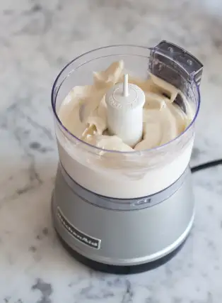 Suddenly, the texture will change into a creamy, soft-serve ice cream consistency