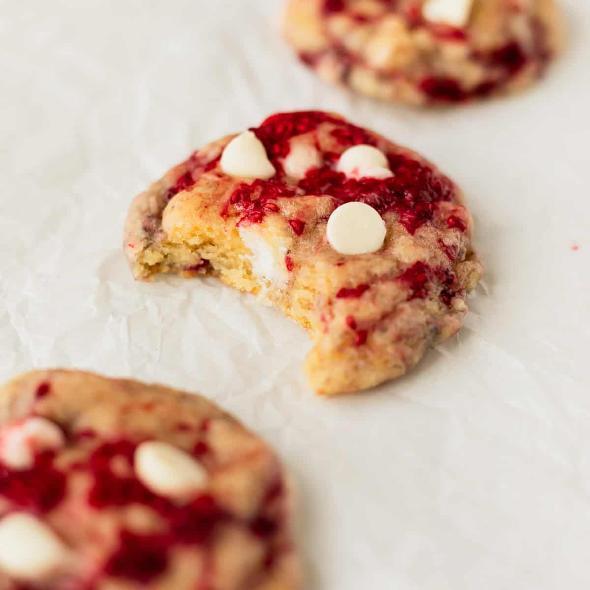 White Chocolate Raspberry Cookies Recipe 2