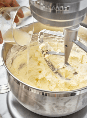 Add lime juice, vanilla extract, and salt, mixing until incorporated