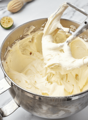 Adjust consistency with extra lime juice or powdered sugar if needed.