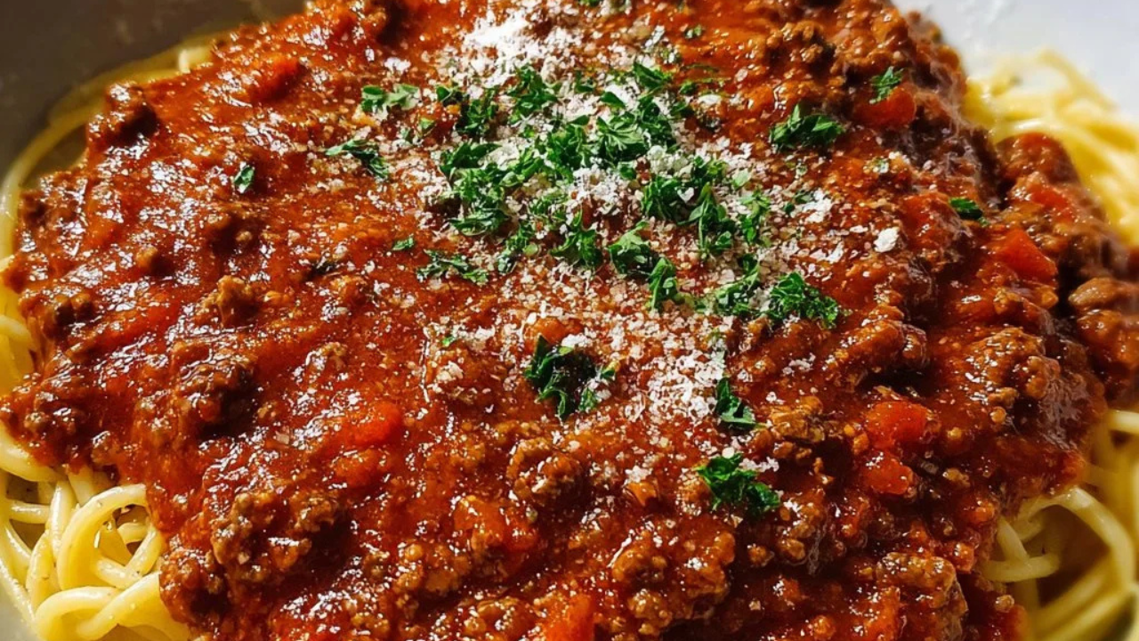 130-Year-Old Italian Spaghetti Sauce Recipe