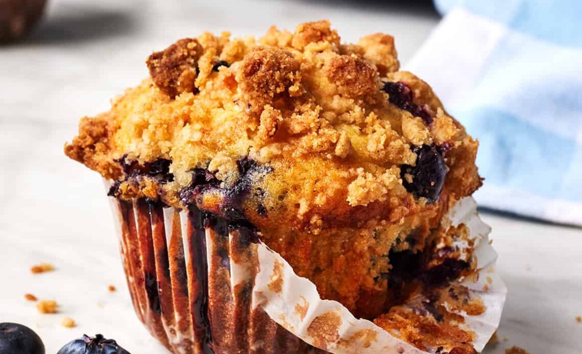 Allow the muffins to cool in the pan briefly before transferring them to a wire rack to cool completely